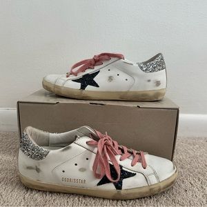 Barely worn Golden Goose Superstars